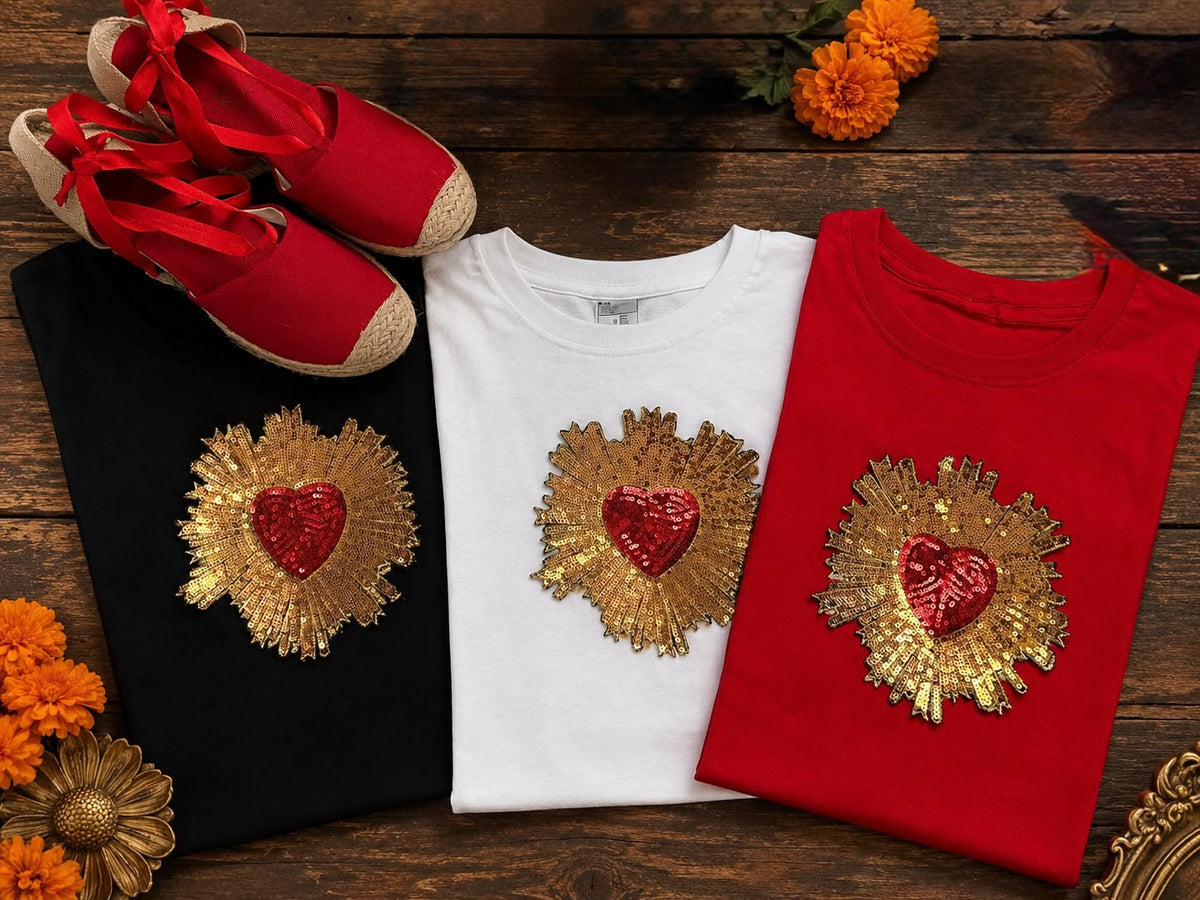 Camiseta Corazón Catrina