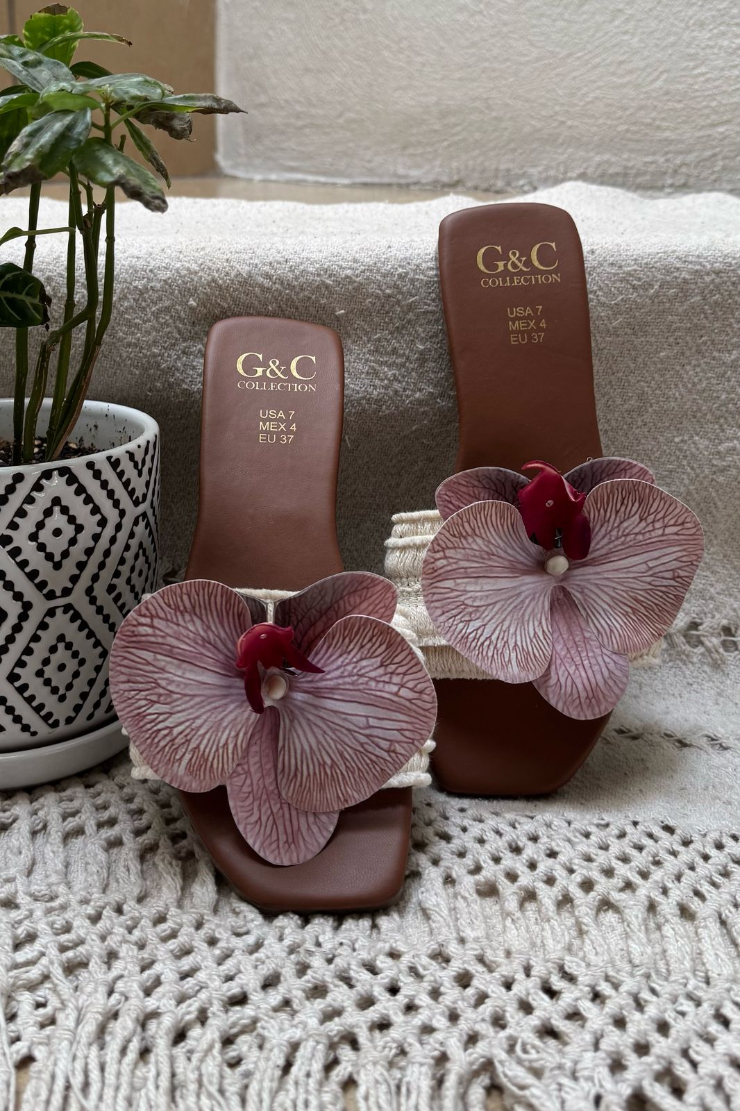Sandalias Flor