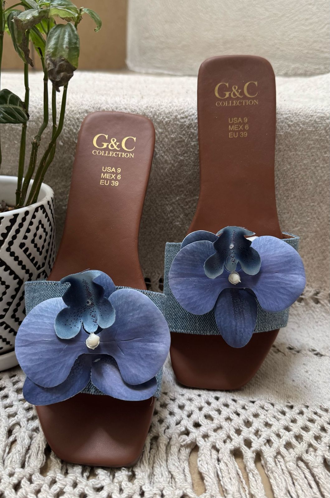 Sandalias Flor