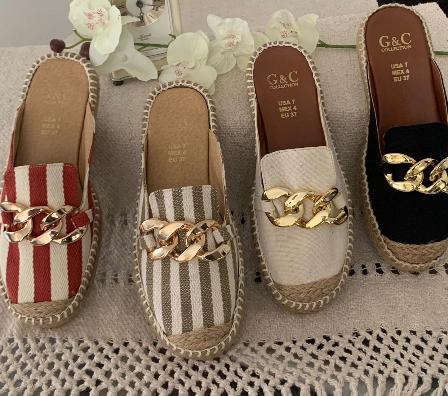 Mules Rayas