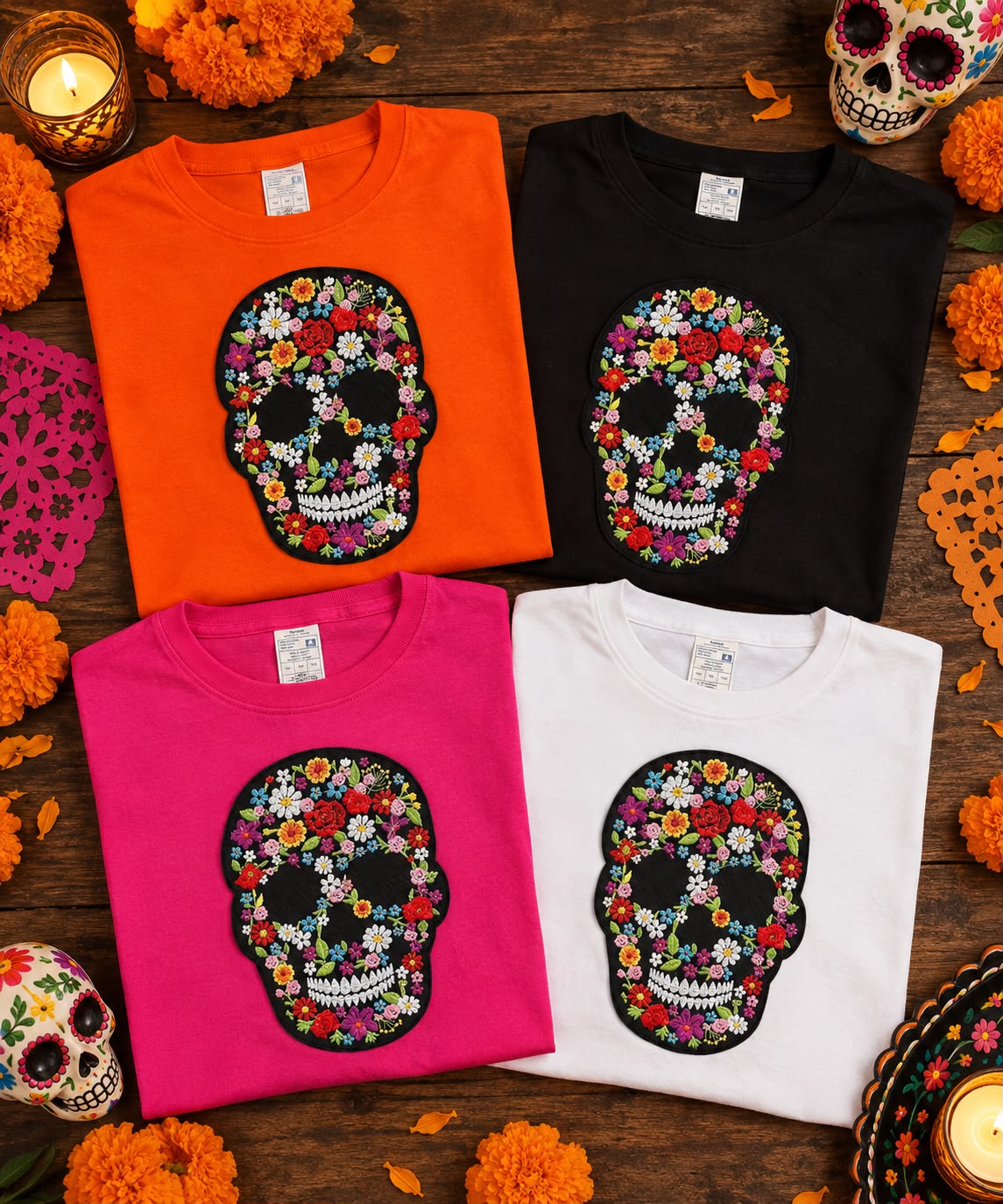 Camiseta Día de Muertos