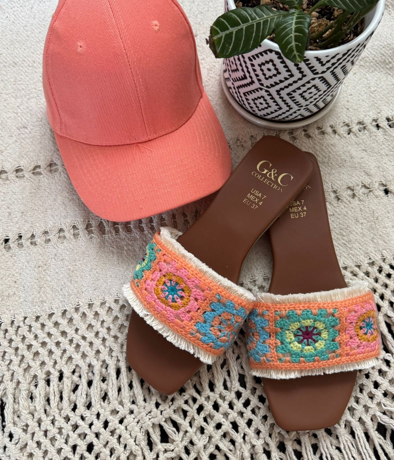 Sandalias crochét