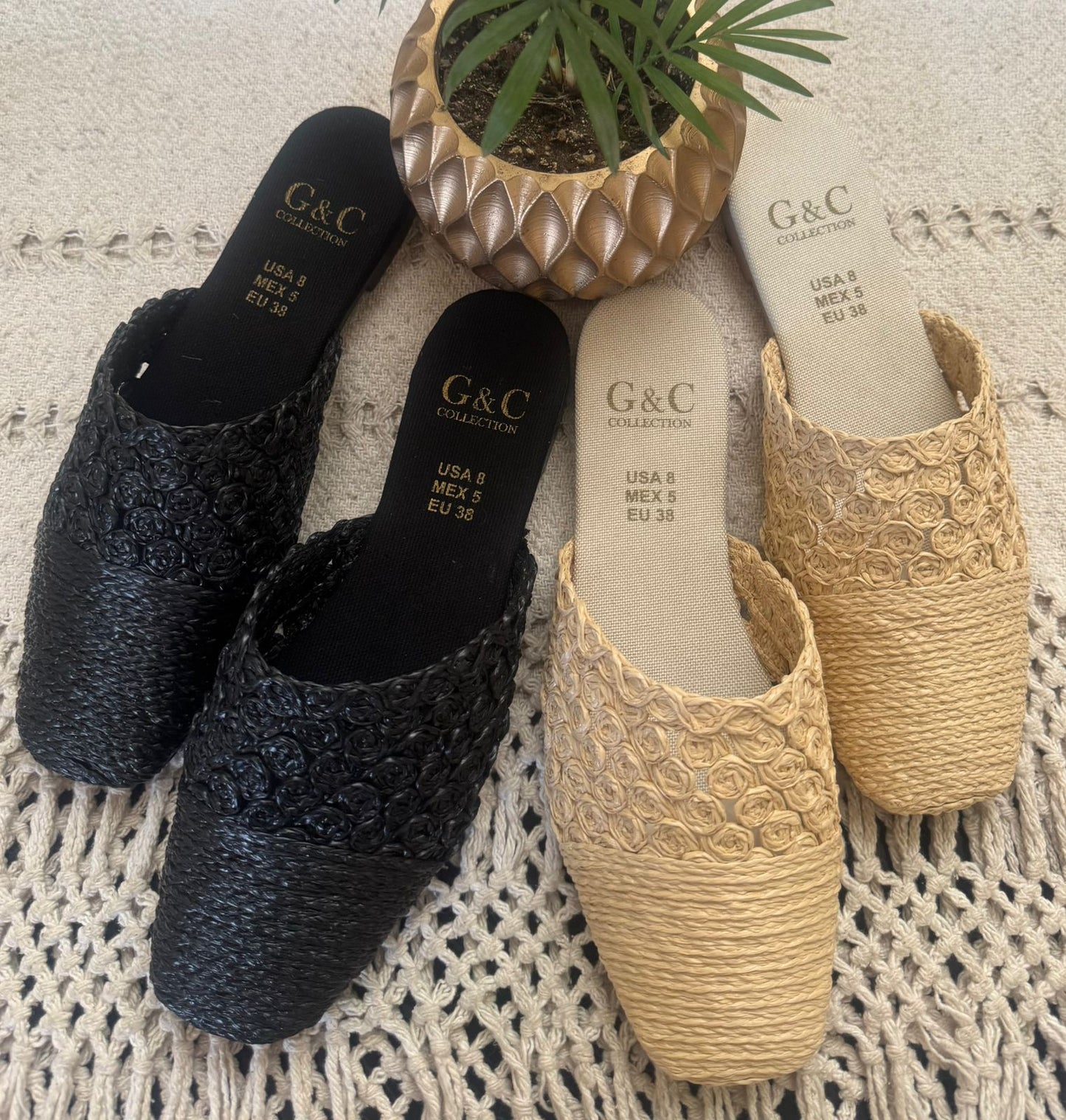Mules Macrame