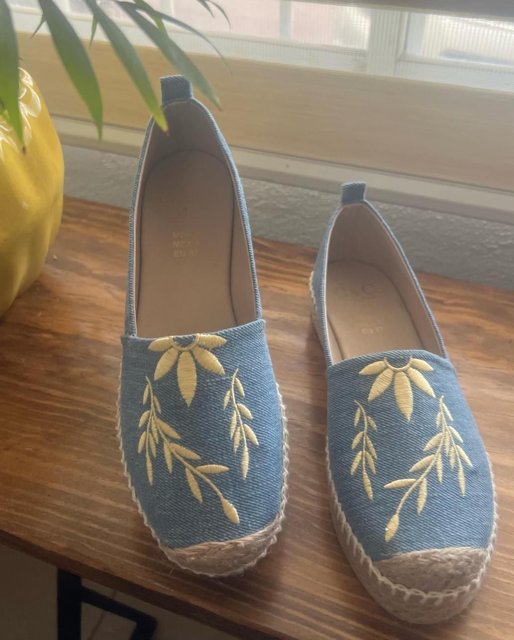 Espadrilles Hojas